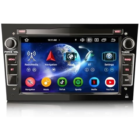 Erisin 8-Core Android 14 Car Stereo GPS Cover
