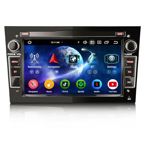 Erisin Android 13 4GB+64GB 8-Kern Autoradio GPS Navi für Opel Antara Astra