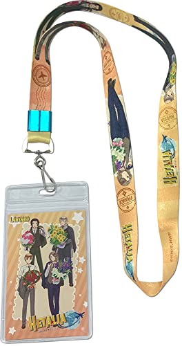 Hetalia Season 7 - Character Group 02 Lanyard
