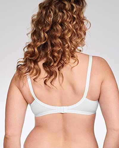 Naturana Women's Non-Wired Soft Cup Bra 5220 40 B White #TOP2