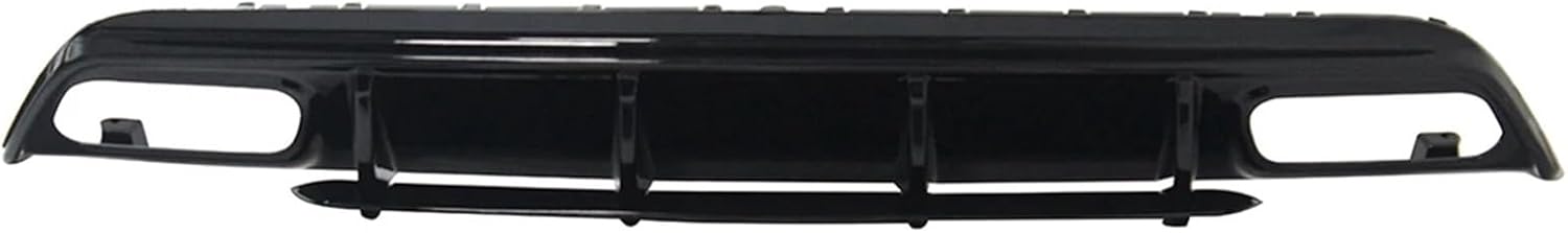 A45 スタイルリアバンパーディフューザー &amp; ステンレススチール排気ヒントメルセデスベンツ A クラス W176 A180