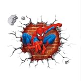 * Dimensión: la pegatina de pared Spiderman viene en 1 hoja, tamaño de hoja: 45 cm x 50 cm