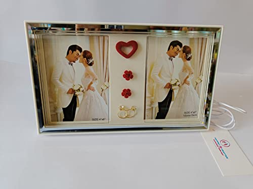 Image of Photo Frame With LED Light- Perfect For Wife, Husband, Parents | Valentine's Gift