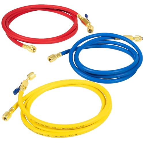 Image of YMT 29986 Plus II 1 /4 inch Hose with Compact Ball Valve Fits for Ball Valve R-410A