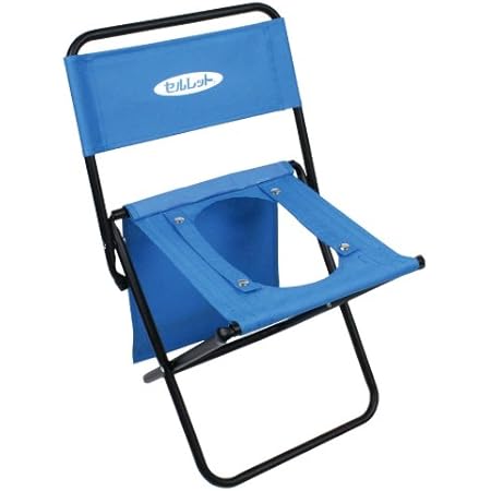 Amazon セルレット 折りたたみトイレチェア 防災 防災グッズ 防災用品 災害用品 災害用 非常用 キャンプ用品 チェア アウトドア 簡易トイレ 臨時トイレ 防災用品 便利グッズ 折りたたみ椅子 仮設 簡易トイレ 通販