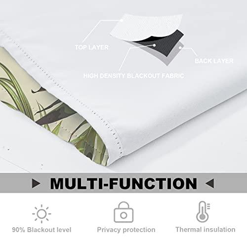 Batmerry Beautiful Floral Tropical Kitchen Valances Half Window Curtain, Beautiful Floral Pattern Pineapple Tropical Flowers Palm Leaves Kitchen Valances For Windows For Decor Reducing The Light #TOP2