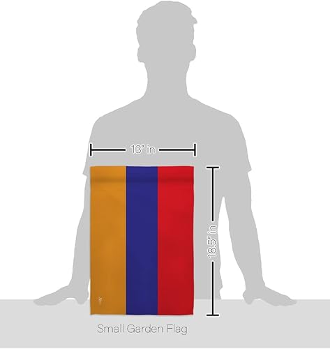 Miniatura 2 de Armenian Flag Bandera de jardín armenia apoyo regional nacionalidad de Armenia País Mundial Decoración del Hogar Banner Pequeño Regalo de Patio