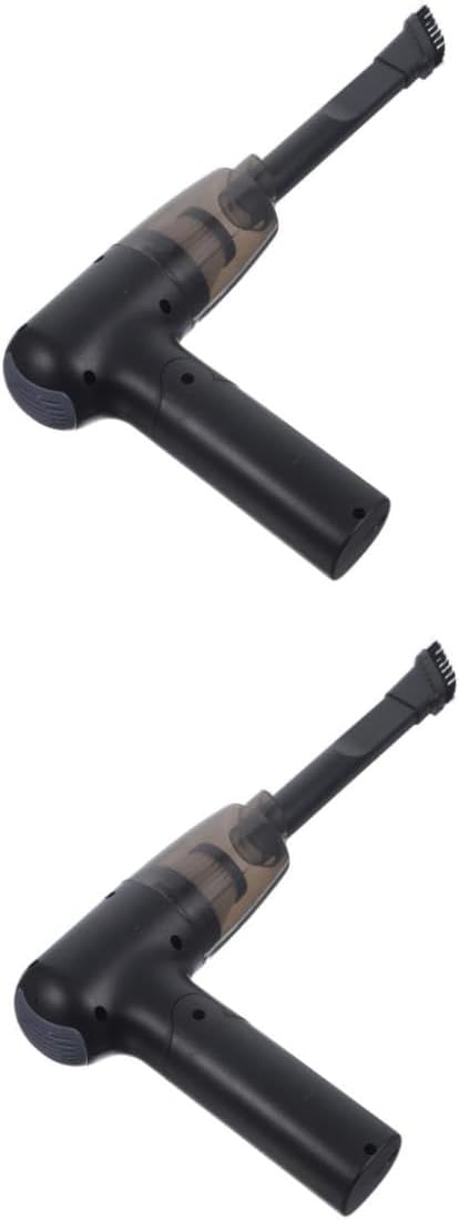 IMIKEYA 2sets Cordless Handheld Vacuum Cleaner Car Vacuum for Pet Hair and Dust Portable Rechargeable Attachments for Home and Vehicle Cleaning