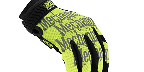 Mechanix Wear - Hi-Viz Original Work Gloves (XX-Large, Fluorescent Yellow), XXL - Image 2