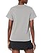 adidas Women's Girls on The Run T-Shirt, Medium Grey Heather, X-Small