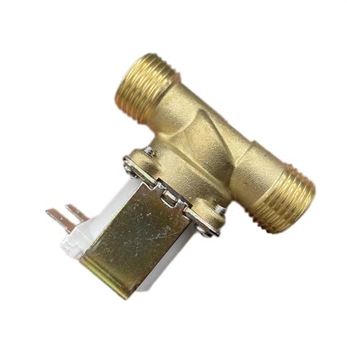 Électrovanne électrique 12V normalement fermée laiton G1/2 chauffe-eau - 3