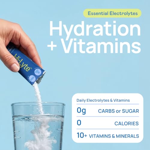 Image of Hi-Lyte Daily Essentials Electrolytes Quick Sticks, Variety Pack, 16 Ct | Zero Sugar, Non-GMO, Vegan, Gluten-Free, No Maltodextrin, Keto-Friendly, Blended in USA