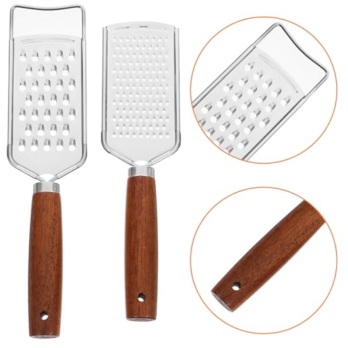 Lurrose Set 2 Piezas Rallador Acero Inoxidable miniatura 7