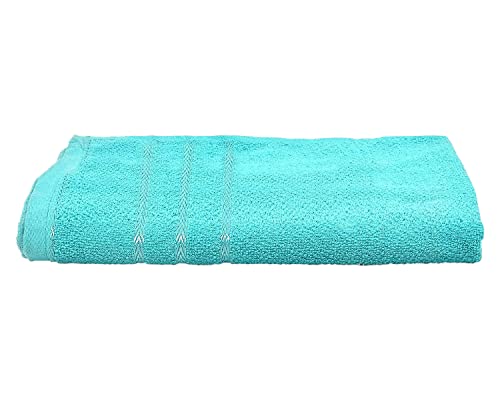 Image of Kuber Industries Super Soft, Fluffy, Absorbent Cotton Baby, Kids Bath, Face Towel Perfect for Daily Use, 19 inchx38 inch- Pack of 4 (Blue & Green), Standard