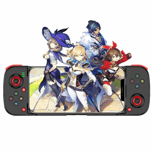 Esperienza di gioco versatile: questo controller è compatibile con più sistemi, quindi puoi giocare a una vasta gamma di giochi sui tuoi telefoni tablet da 5-11 pollici. Fornisce movimenti fluidi e un controllo preciso per qualsiasi telefono in tuo possesso. (Nota: i telefoni entro 173 mm di larghezza possono essere montati sul controller.
