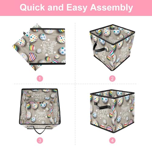 Placard et chambre ordonnés grâce au cube en tissu pliable