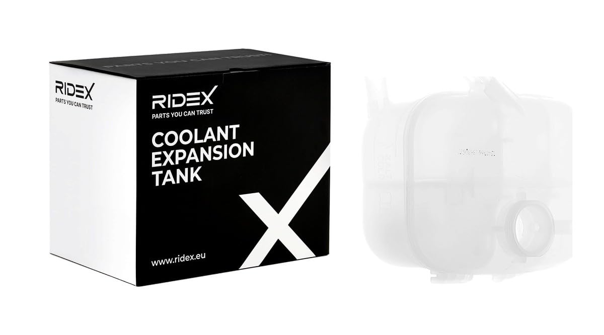 RIDEX 397E0034 Vase d'expansion liquide de refroidissement sans bouchon de fermeture Compatible avec OPEL Astra H 3/5 portes A04