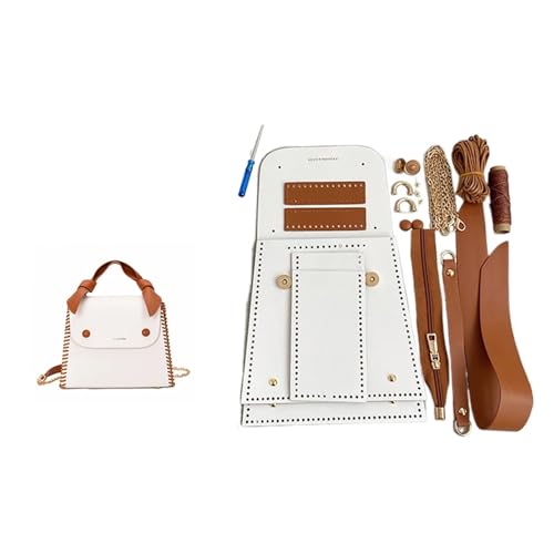 ZOLULA Kit de Fabrication de Sac à Main DIY - Ensemble de Couture en Cuir Artisanal - Matériel de Bricolage pour Sacs à Main