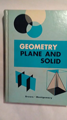 Geometry: Plane and solid (Laidlaw mathematics ... B0007G5SKY Book Cover