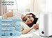 Humidifier for Bedroom Top-Filling - Oil Box - Cool Mist - Whisper Quiet Ultrasonic Air Humidifier, Large Room, Baby, Kids, Home, Office 36H Humidifying 3L Capacity for Dry Cough, Nose, Skin & Eyes