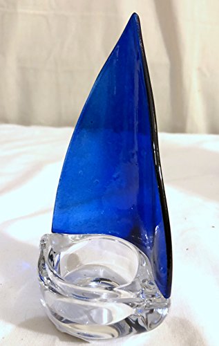 Yankee Candle Pleated Seas Blue Sailboat