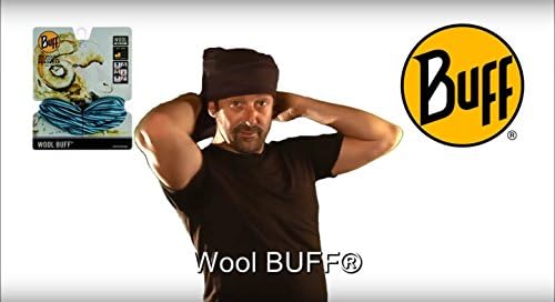 Buff Unisex Edgy lekki szalik z wełny merynosów, na zewnątrz, rurkowy szalik - dżins