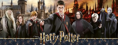 Puzzle 1000 pièces panoramique : Harry potter : La guerre des sorciers Ravensburger Nathan - vue 4