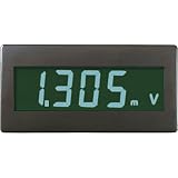 VOLTCRAFT DVM330GN - Misuratore digitale da incasso DVM modulo DVM330GN ±199,9 mV (espandibile a piacere tramite preaccensione da W