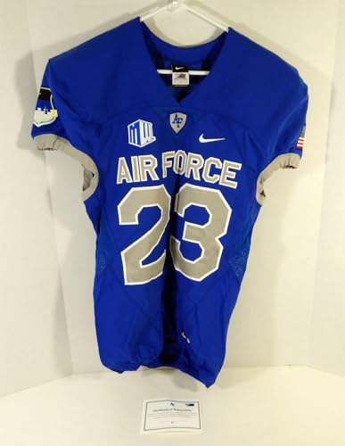 2015-18 Air Force Falcons #23 Game Used Jersey Name Plate Removed M 554 - College Game Used