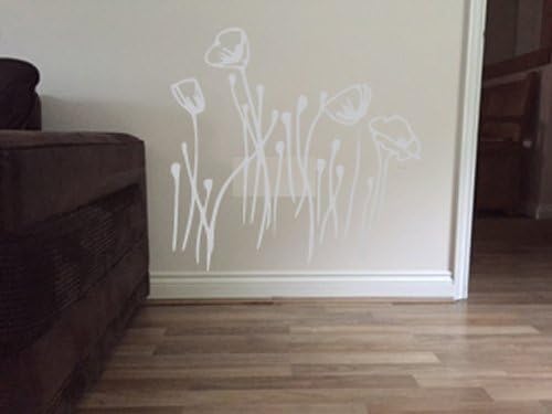 Tulip Flower Skirting Board Wall Art Sticker (FL8)