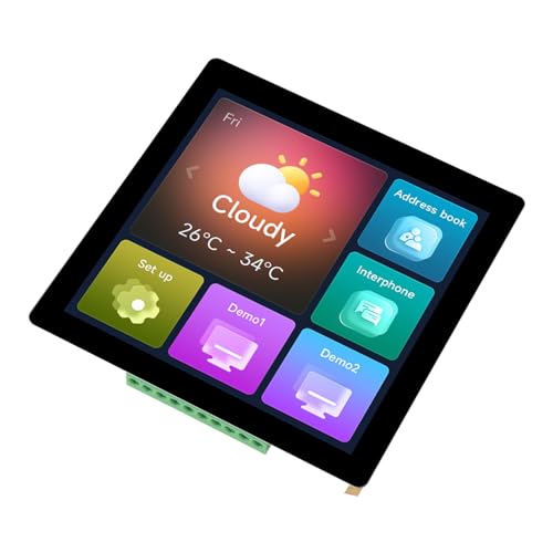 Placa de desarrollo de 32 bits con pantalla tactil de respuesta inmediata 7