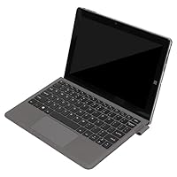 Tablet 10,5 Zoll mit Tastatur, 1920 X 1200 IPS Full HD Touchscreen, 8 GB DDR4 128 GB SSD, Quad Core Tablet für Win 11(Grau)