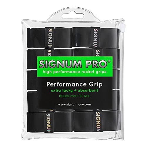 Signum Pro Performance Grip Surgrip De Tennis Pack De 10 Cover