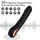 Vibration für Frauen, Dildo Vibrator für Sie Klitoris Leise, Sex Spielzeug für die Frau Extrem mit 10 Vibrationsmodi und Stärksten Modus, 22cm Vibratorensets für Frauen Solo