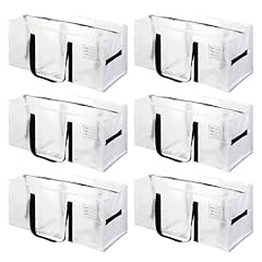 Clear with Black Handles