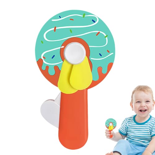 Naqqios Ventilatore a mano - Ventilatore a mano - Dispositivo di raffreddamento portatile per l'estate | Compatto con interruttore a pressione, design sicuro ed elegante per camere da letto