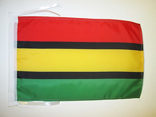 AZ FLAG - Dinka people in South Sudan Flag - 18'' x 12'' - 100% Polyester Jieng Small Banner with Two Cords - Fade Resistant - Vivid Colors - 18x12 in - 45x30 Cm