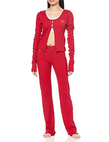 (ディーゼル) DIESEL レディース 長袖ルームウェア パジャマ A096550EJAP S レッド 41P