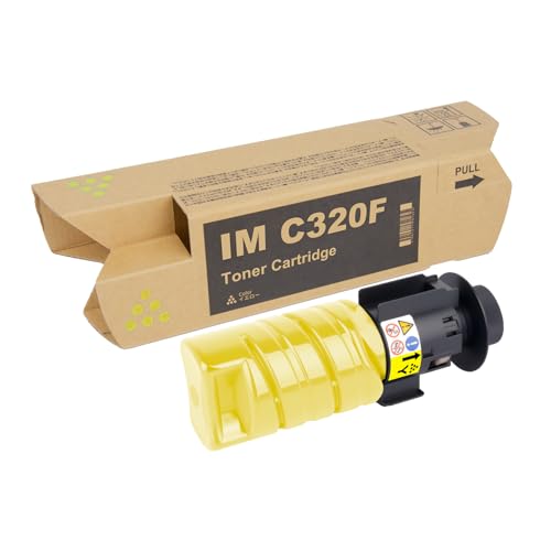 Toner jaune IM C320F pour vos dossiers professionnels de bureau Ricoh PC375 et MC320FW