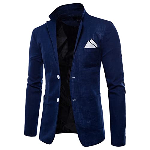 Dawwoti 2022 Blazer masculino casual jaqueta slim fit ternos jaqueta casaco esportivo negócios um bo