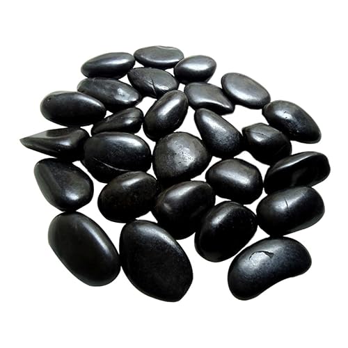 Toddmomy High Depth Polished Natural Stone Fish Tank Ornament 2-4cm Pebbles Fish Tank Accessories for Aquarium Decor