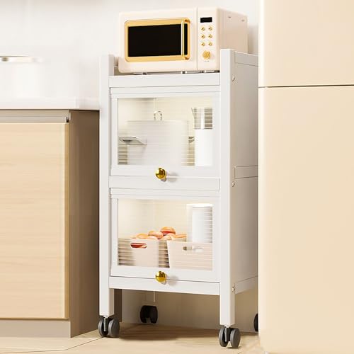 Étagère cuisine avec armoire rabattable pour ranger le désordre des plats