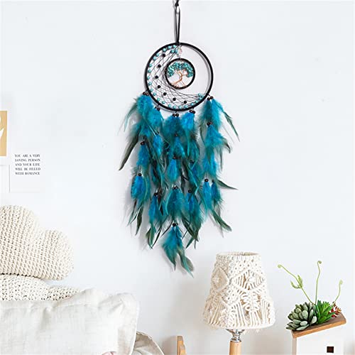 Atrapasueños de Plumas para Colgar en la Pared y Decorar Dormitorios 5