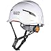 Klein Tools 60564 Safety Helmet, Type-2 Safety Helmet 20kV Protection, Non-Vented, Class E, White