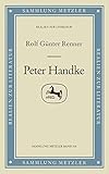 peter handke wunschloses unglück charakterisierung  Peter Handke (Sammlung Metzler)