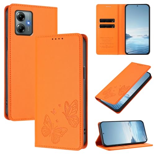 �X�}�z�P�[�X �Ή��@�� for Motorola Moto G Play 2025 / G Power 2025�yRFID�u���b�N�z�y�J�[�h�z���_�[�t�����z �}�O�l�b�g�J�� �X�^���h�@�\�t���zLakeBlue