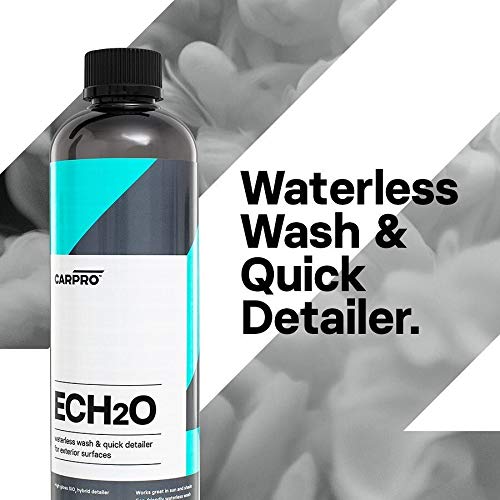 CARPRO ECH2O Waterless Wash, High Gloss Detail Spray, Rinse-Less Wash, and Clay Lubricant Concentrate - 500 mL (17oz) - Thumbnail 3