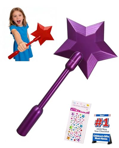 Fairy Pay Wand, 3D Printed Tap to Pay, Contactless Payment Wands, Parties, Pranks & Everyday Use: Magic Star Credit Card Holder, A Simple and Fun Contactless Payment Method, Novelty Gift(Purple)