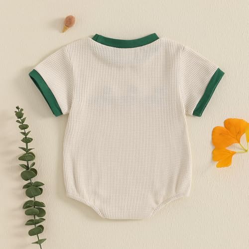 Baby Boy Clothes Summer Baby Boy Bubble Romper Short Sleeve Jumpsuit One Piece Outfit Newborn Infant Clothing4