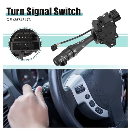 Commutateur de phare multifonction avec régulateur de vitesse 25743473